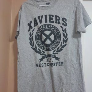 Marvel Xaviers School Grey T-Shirt M